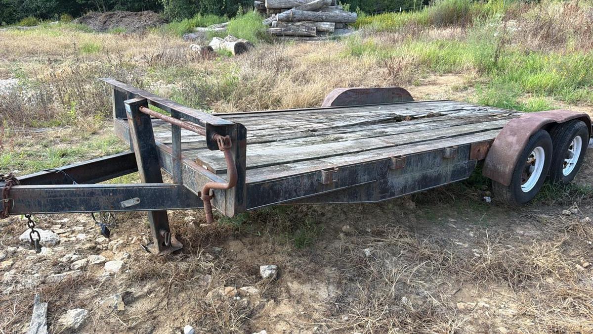 Used 1999 Built-Rite Double Axle Equipment Trailer