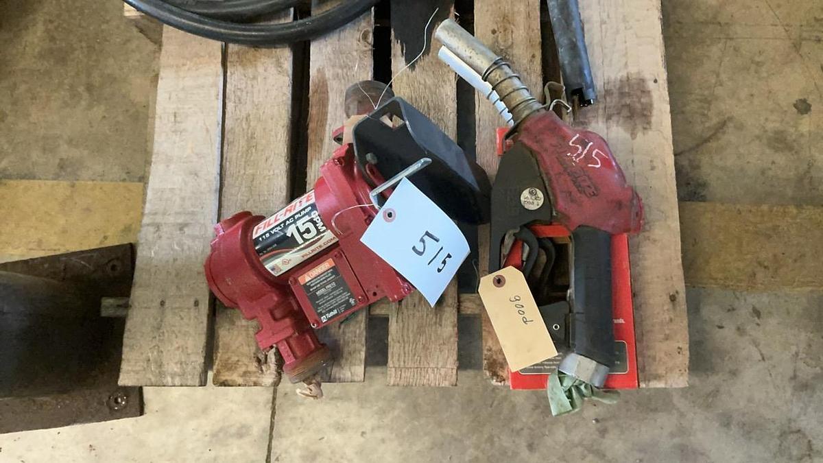 Used Fill-Rite AC Fuel Pump