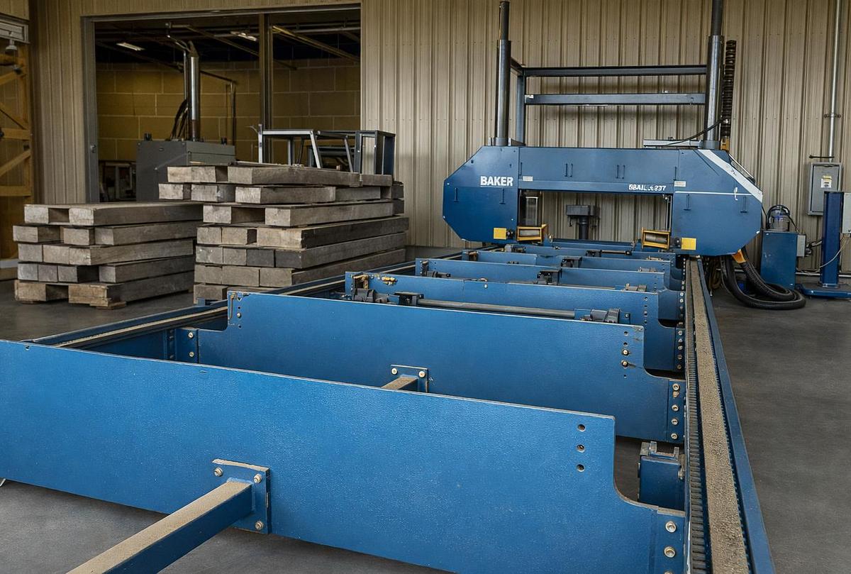 Used Baker LQ72 Bandmill
