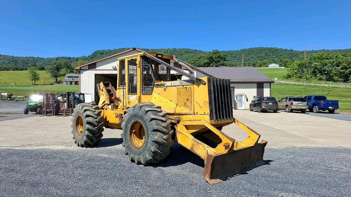 Used 1993 John Deere 640E Cable Skidder