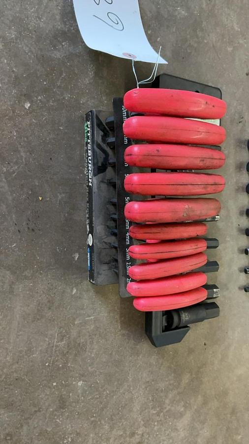 Used Socket Sets and Hex Wrenches