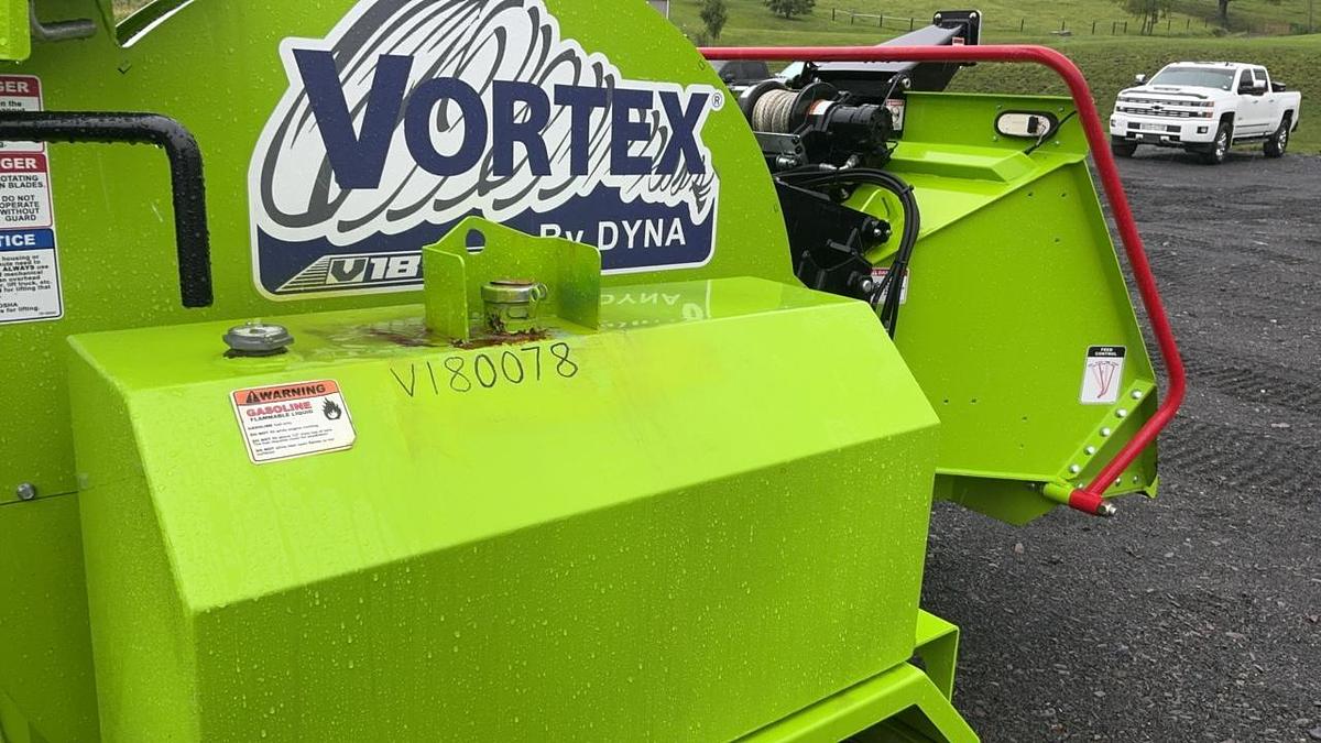 Used 2024 Dyna Vortex V-18 Brush Chipper