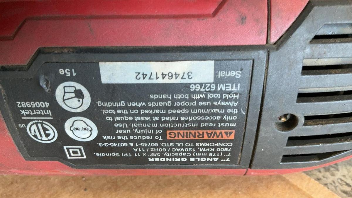 Used Chicago Electric Grinder and Parts