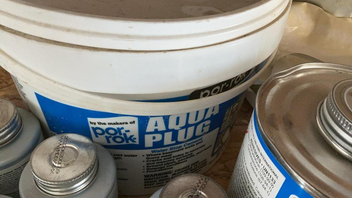 Used Thread Sealant, Caulking, and Misc. Tools/Parts