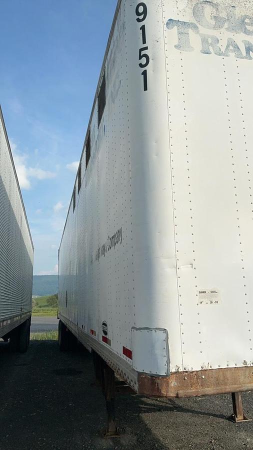 Used 1998 Strick Van Trailer