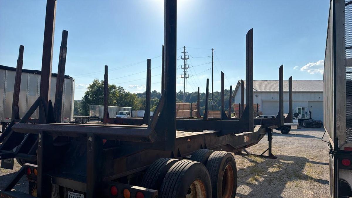 Used 1998 Sun Manufacturing Log Trailer