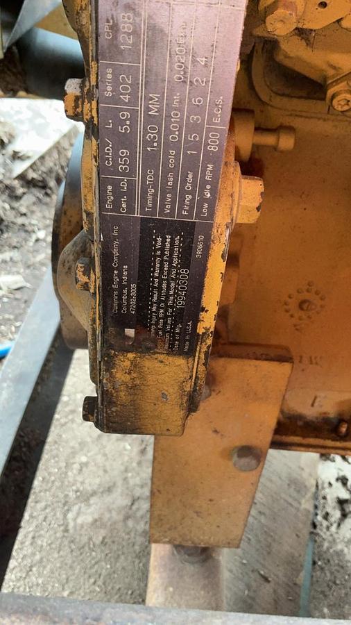Used 1994 Cummins 359 5.9L Power Unit