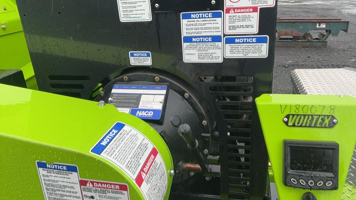 Used 2024 Dyna Vortex V-18 Brush Chipper
