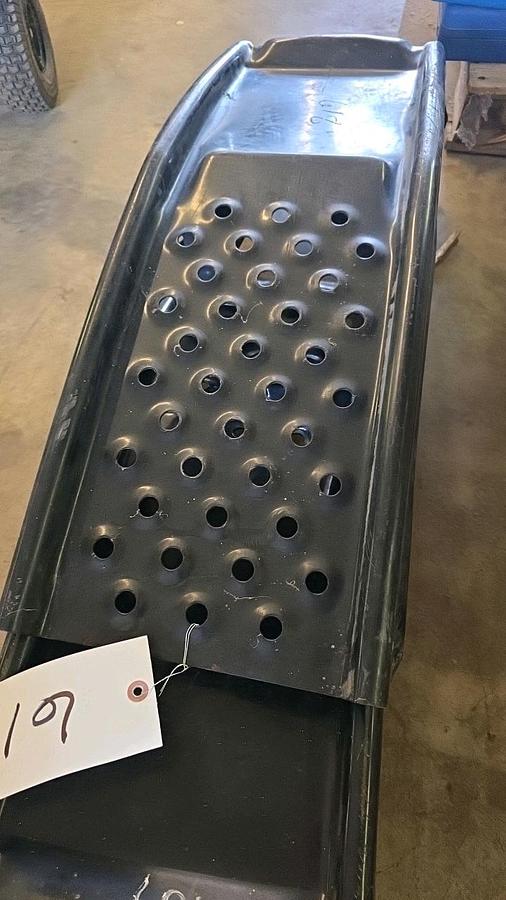 Used Metal Car Ramp Set