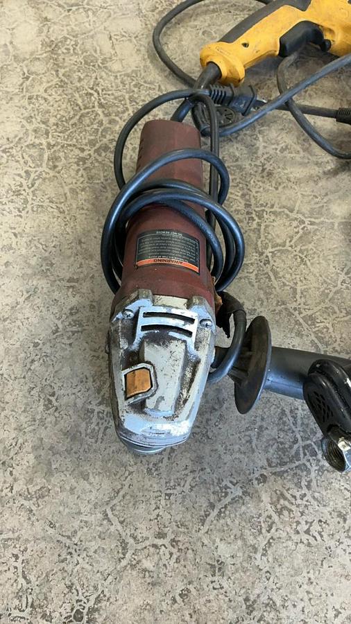 Used Hammer Drill, 4 1/2” Angle Grinder and Impacts