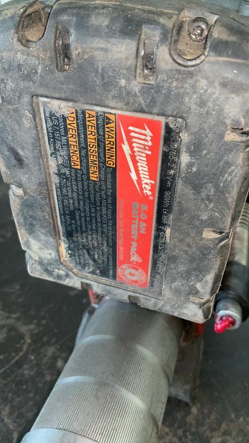 Used Milwaukee Cordless Grease Gun