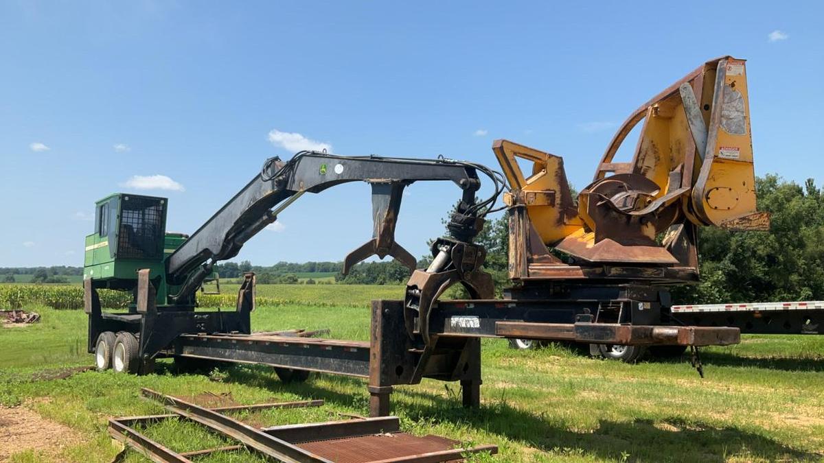 Used 2013 John Deere 437D Knuckleboom