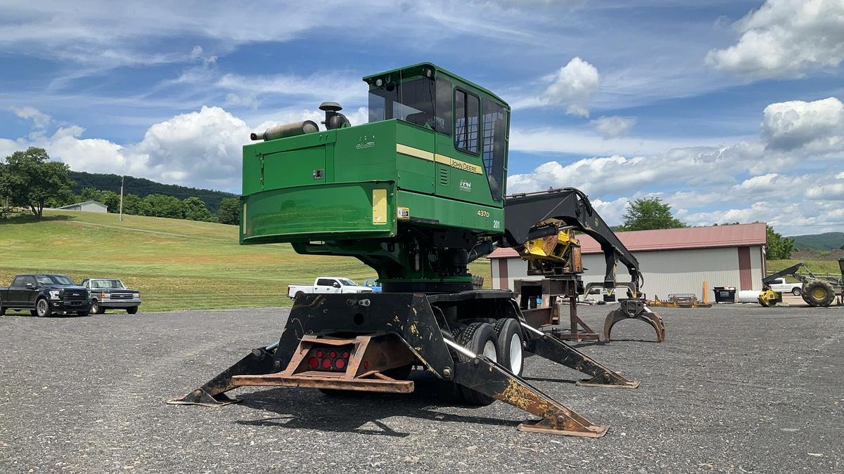 Used 2015 John Deere 437D Knuckleboom Loader
