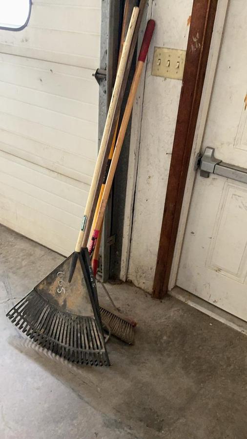 Used Rakes and Broom