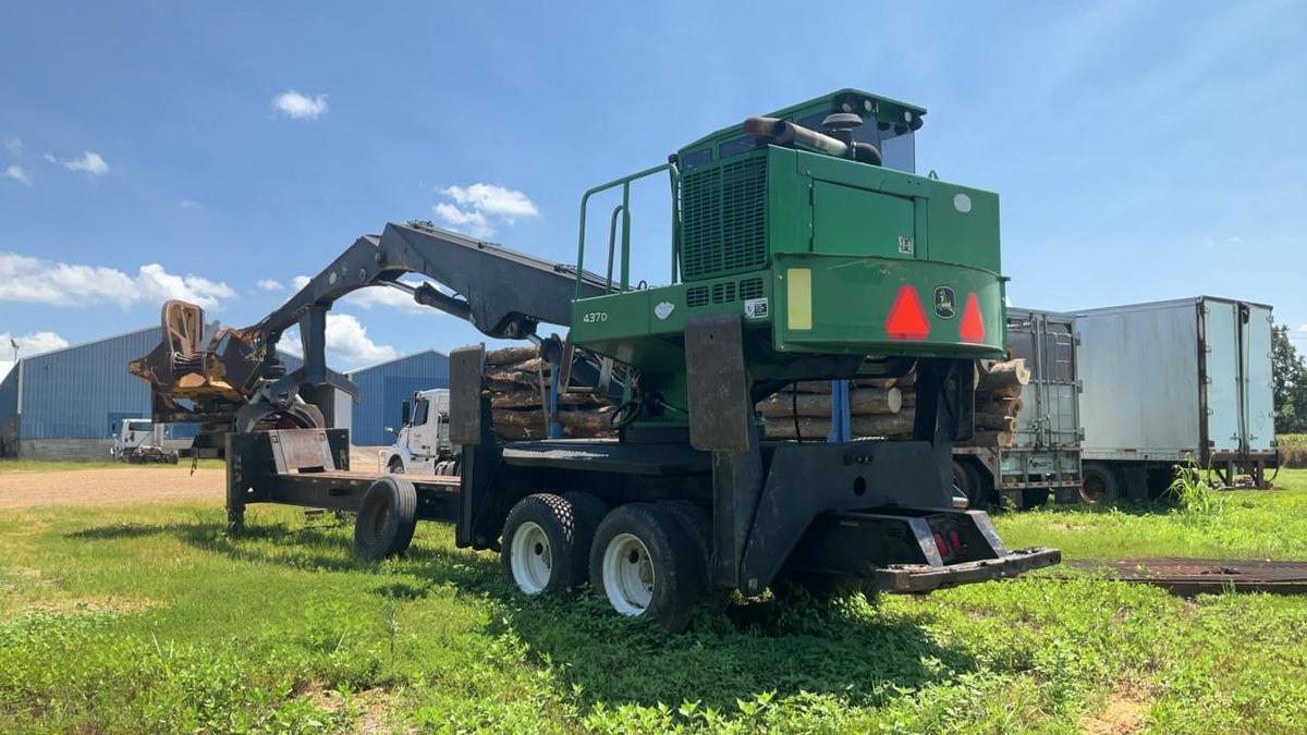 Used 2013 John Deere 437D Knuckleboom