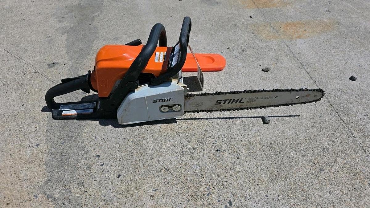 Used Stihl MS 180 Chainsaw