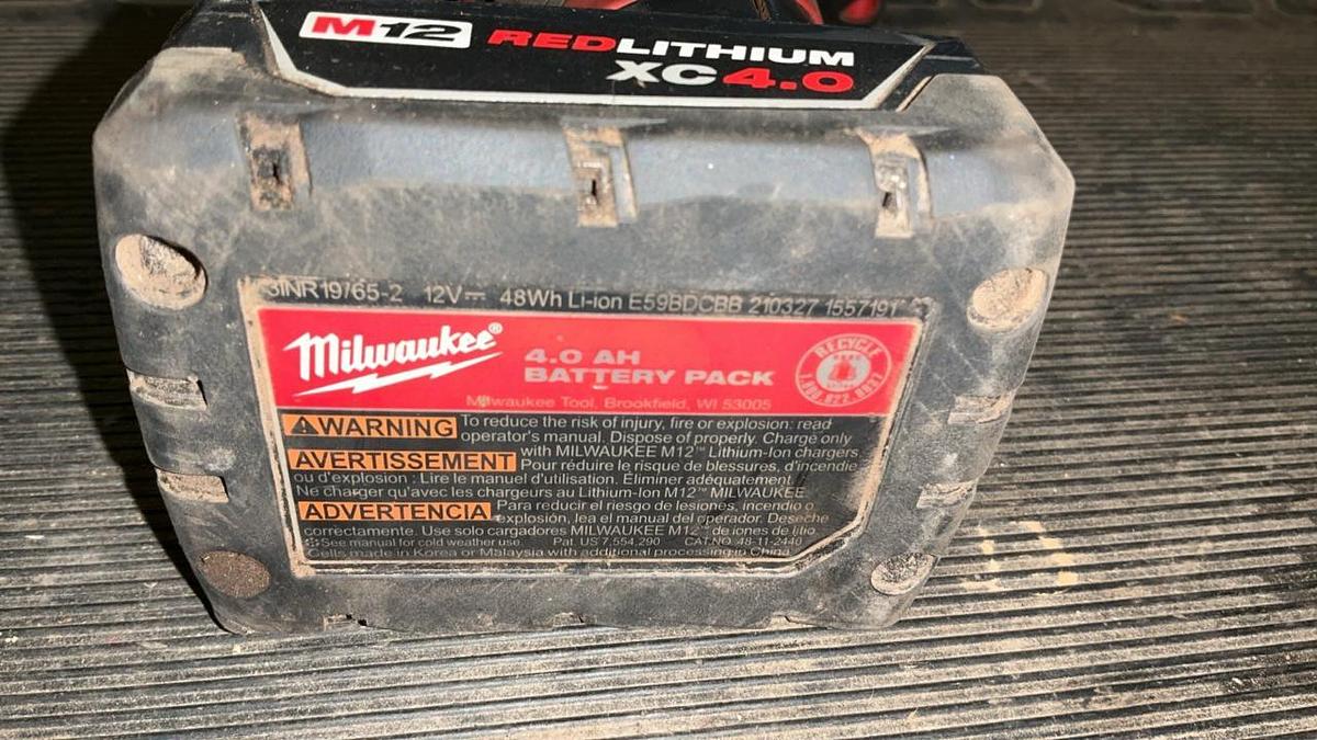 Used Milwaukee Impact and Reciprocating Saw Set