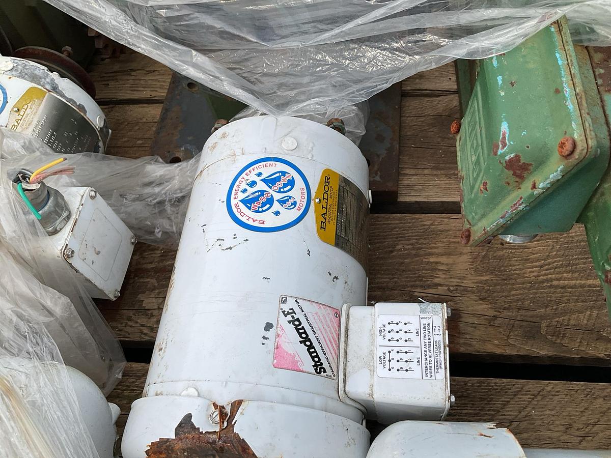 Used Electric Motors and Gearbox