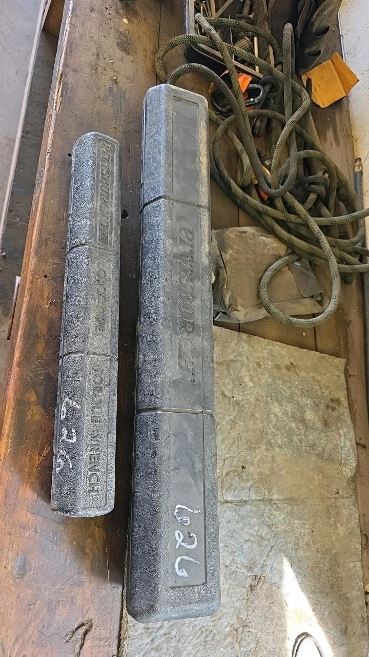 Used Pittsburgh Torque Wrenches
