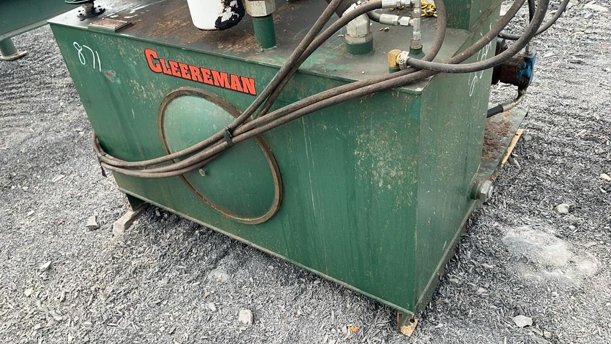 Used Cleereman Carriage Drive and Feed
