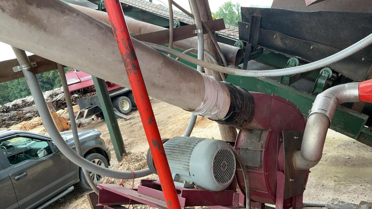Used Cornell A26 Dust Blower and Pipe