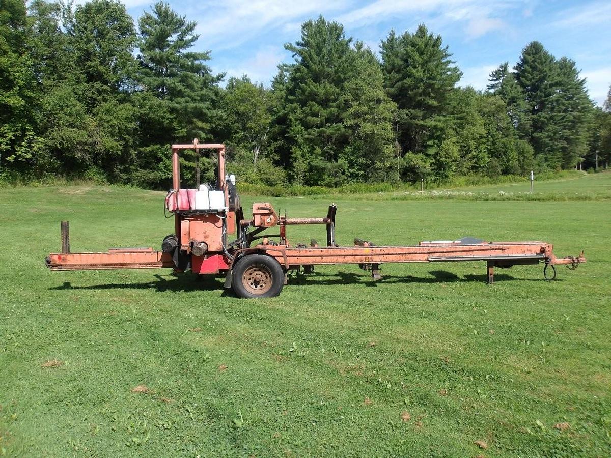 Used 2007 Wood-Mizer LT40 Super Hydraulic Portable Bandmill