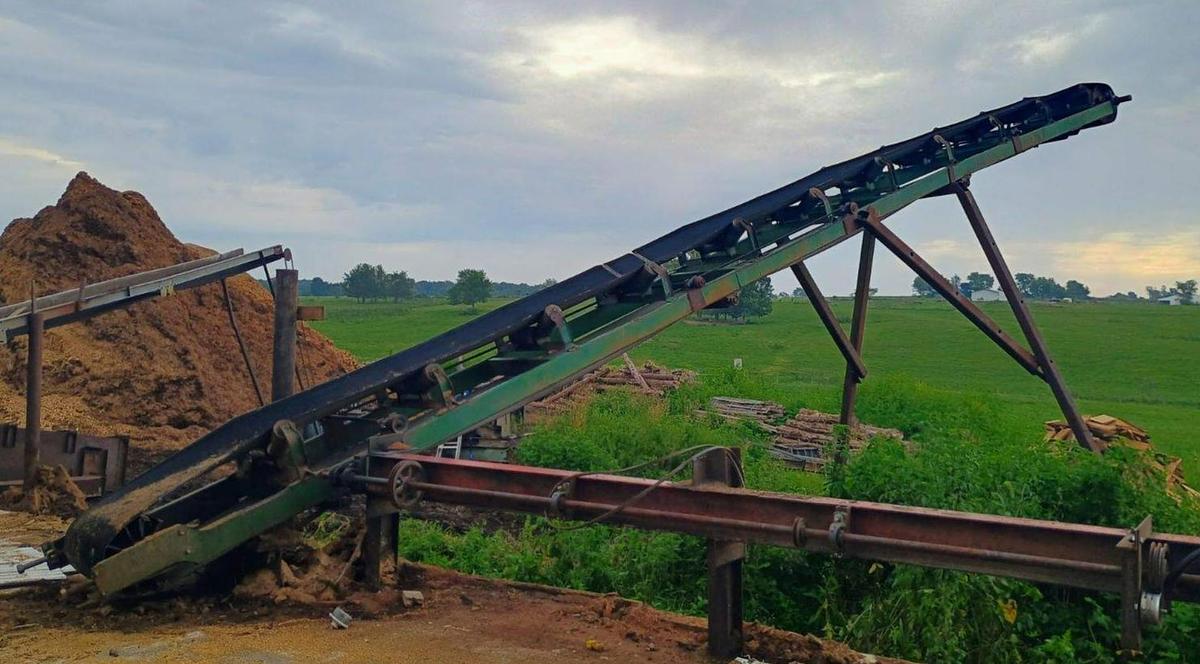 Used Concave Belt Conveyor