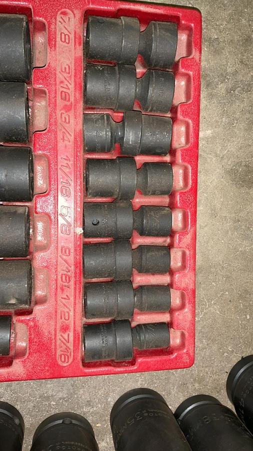 Used Socket Sets and Hex Wrenches