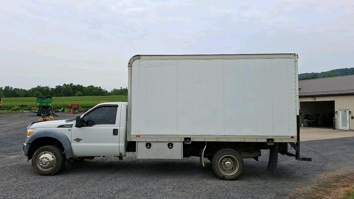 Used 2011 Ford F550 Box Truck