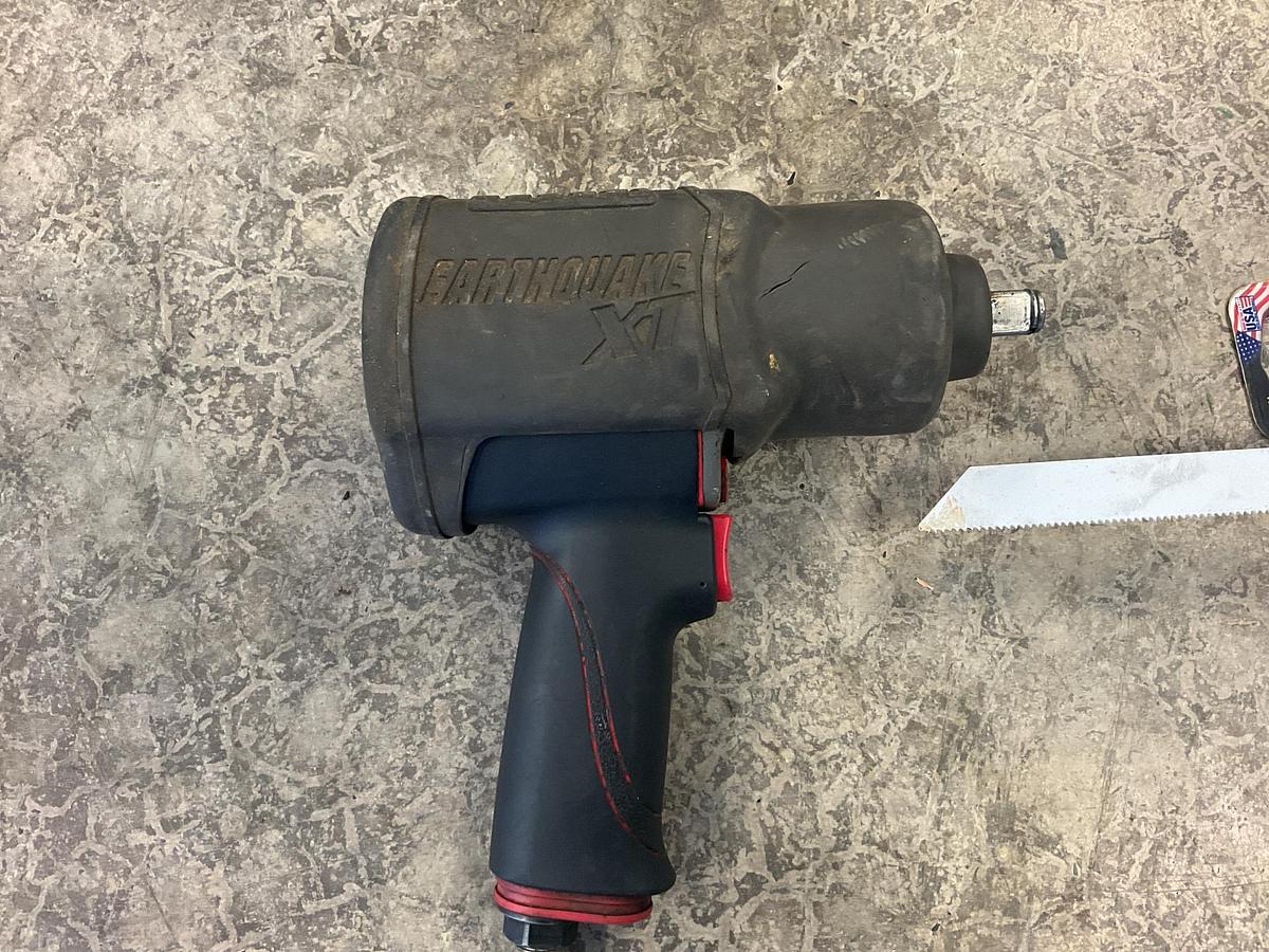 Used Milwaukee Sawzall and Earthquake Air Impact