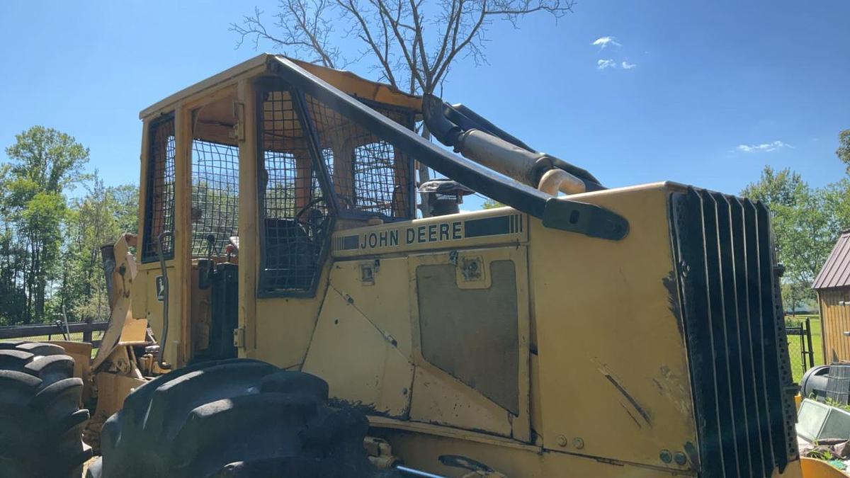 Used 1994 John Deere 540E Cable Skidder