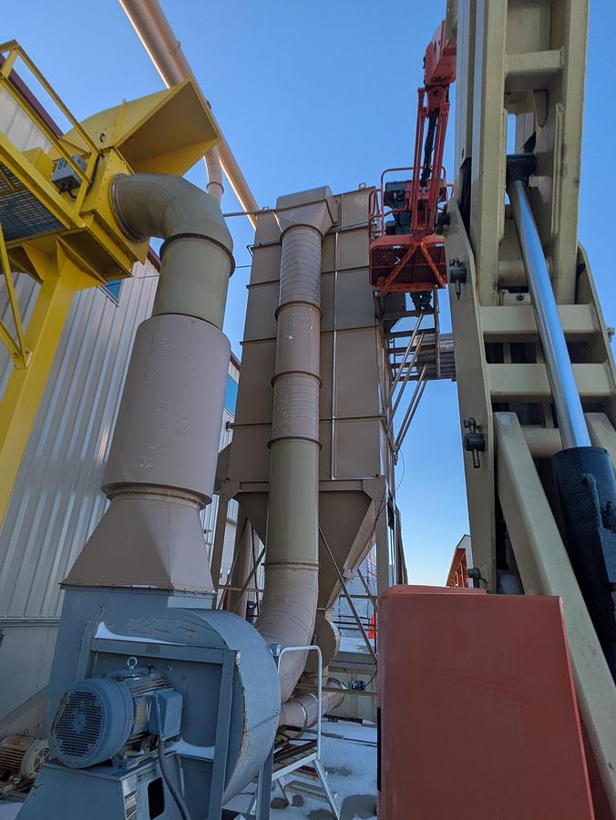 Used MRJ-7112-RAL Murphy Rogers Bag House