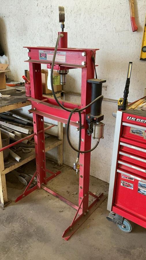 Used 20 Ton Shop Press
