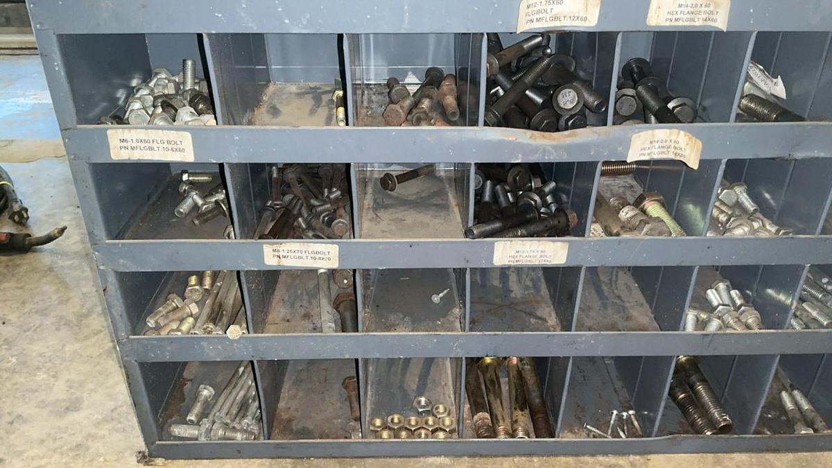Used Bolt Storage Bin
