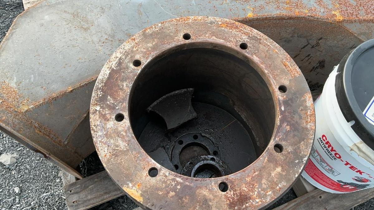 Used Cable Drum and Elbow