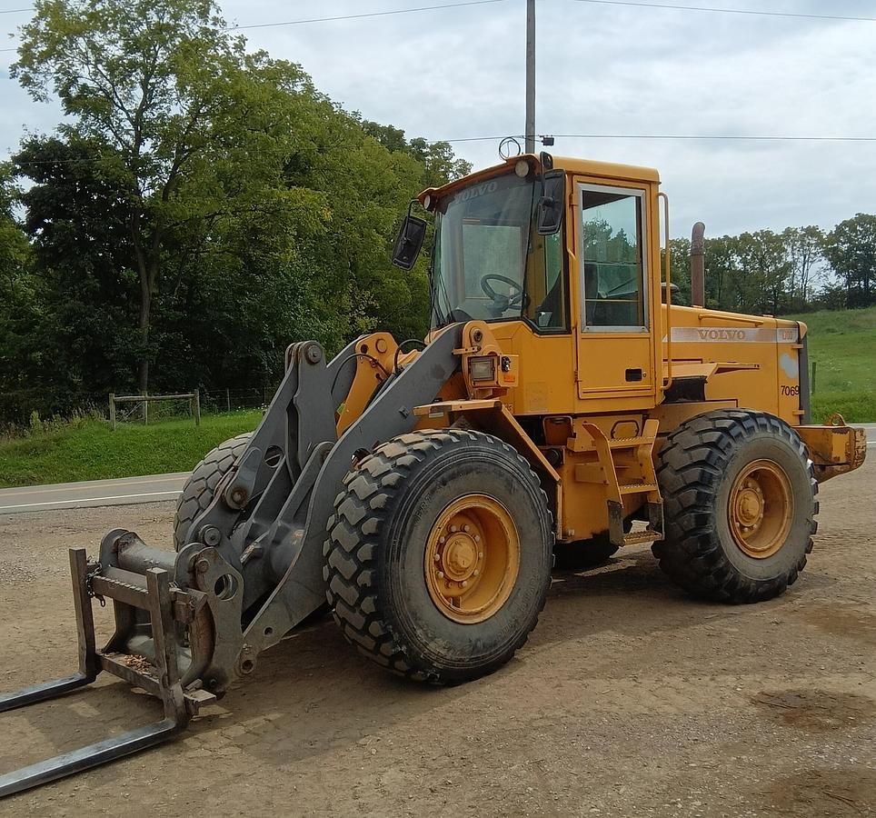 Used L70 D Volvo Whel Loader