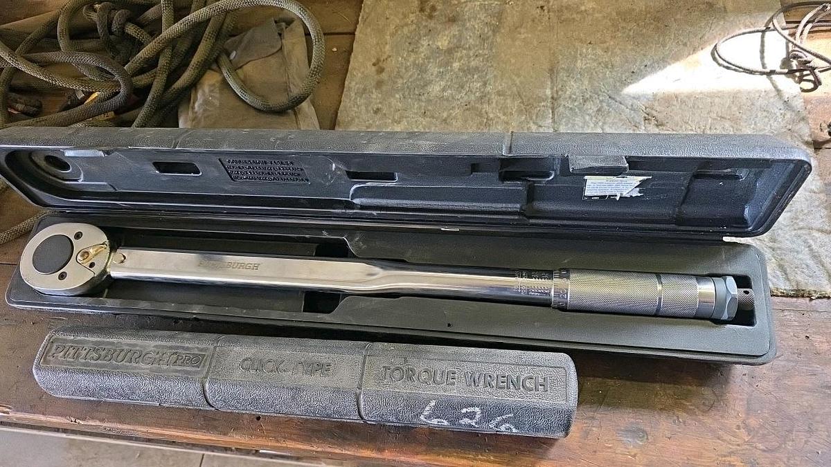 Used Pittsburgh Torque Wrenches