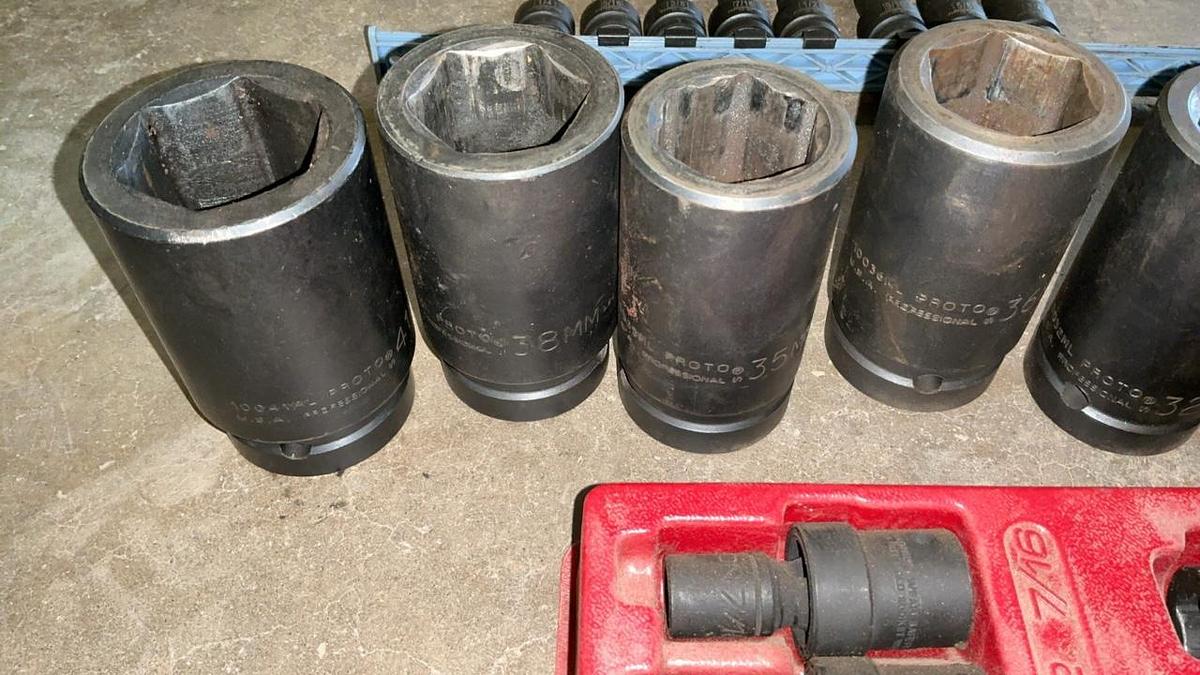 Used Socket Sets and Hex Wrenches