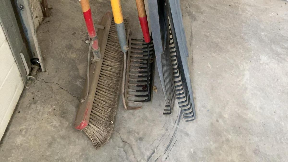 Used Rakes and Broom