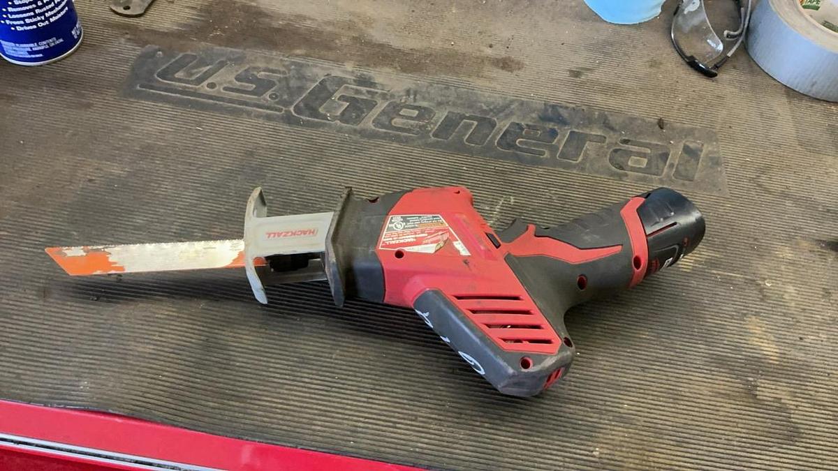 Used Milwaukee Impact and Reciprocating Saw Set