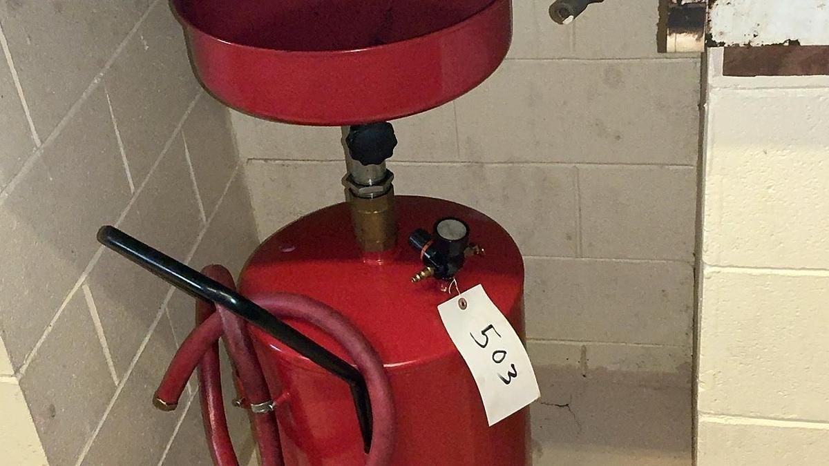 Used Oil Collection Tank