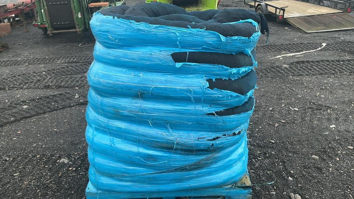 Used Erosion Control Tube