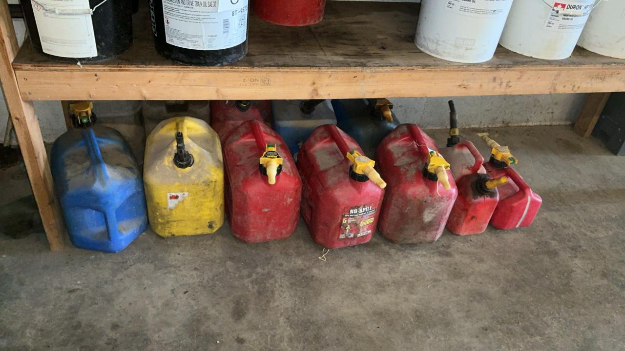 Used Misc. Fuel Jugs