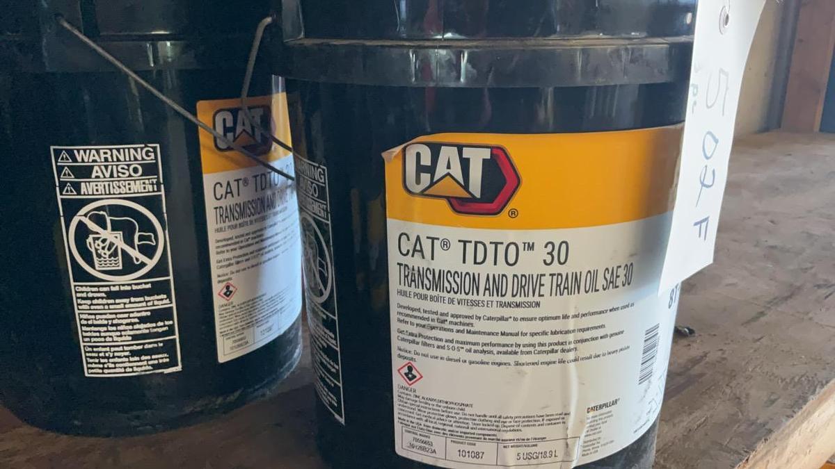 Used CAT TDT0 30 Transmission Oil