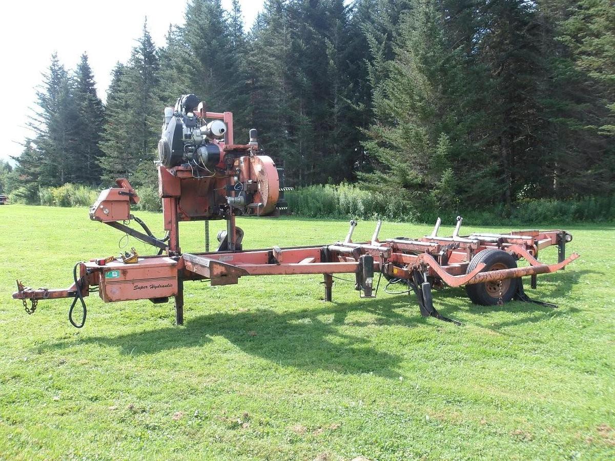 Used 2007 Wood-Mizer LT40 Super Hydraulic Portable Bandmill