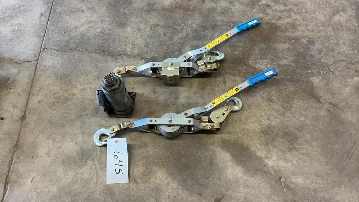 Used Winches and Bottle Jack