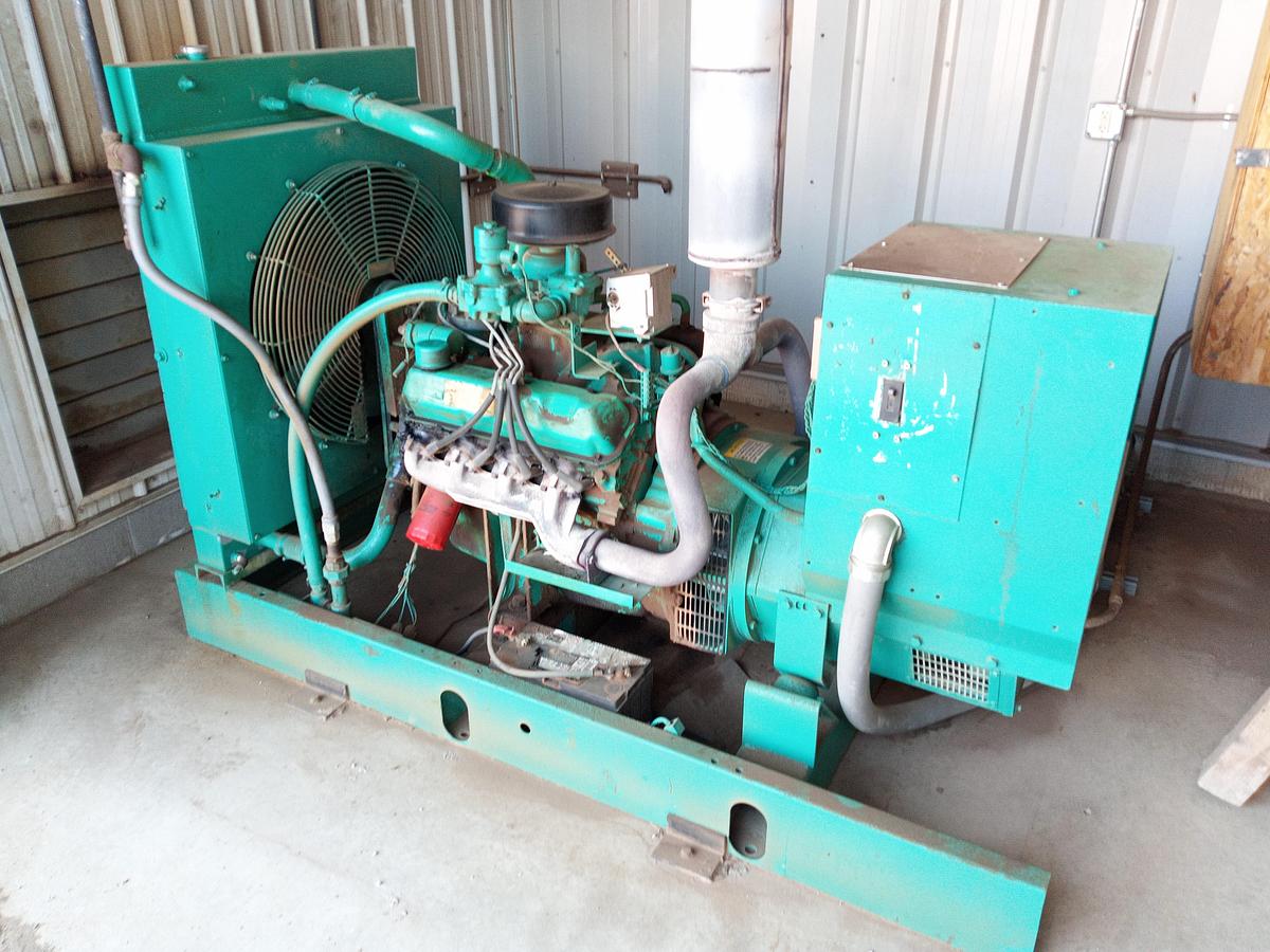 Used 60 KW Onan NG Genset