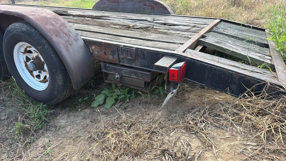 Used 1999 Built-Rite Double Axle Equipment Trailer