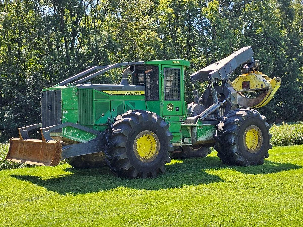 Used 2016 John Deere 848L Grapple Skidder