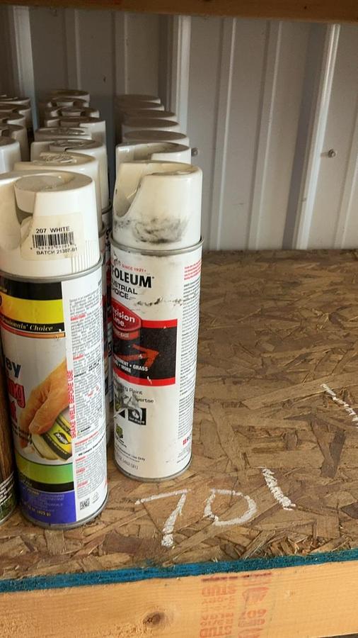 Used Misc. Paint,Cleaner and Lubricant